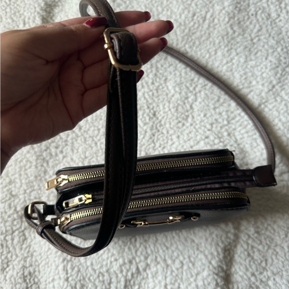 Chocolate brown crossbody bag - Picture 3 of 8